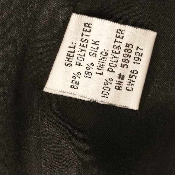 Black Velvet Vest Silk Blend Rhinestone Buttons NWT Shirt Waistcoat High Quality - Picture 7 of 10